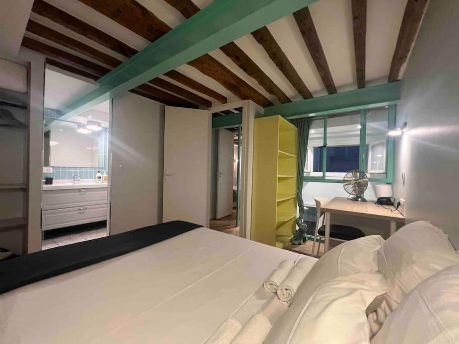 Paris Le Marais Duplex Apartment Ngoại thất bức ảnh